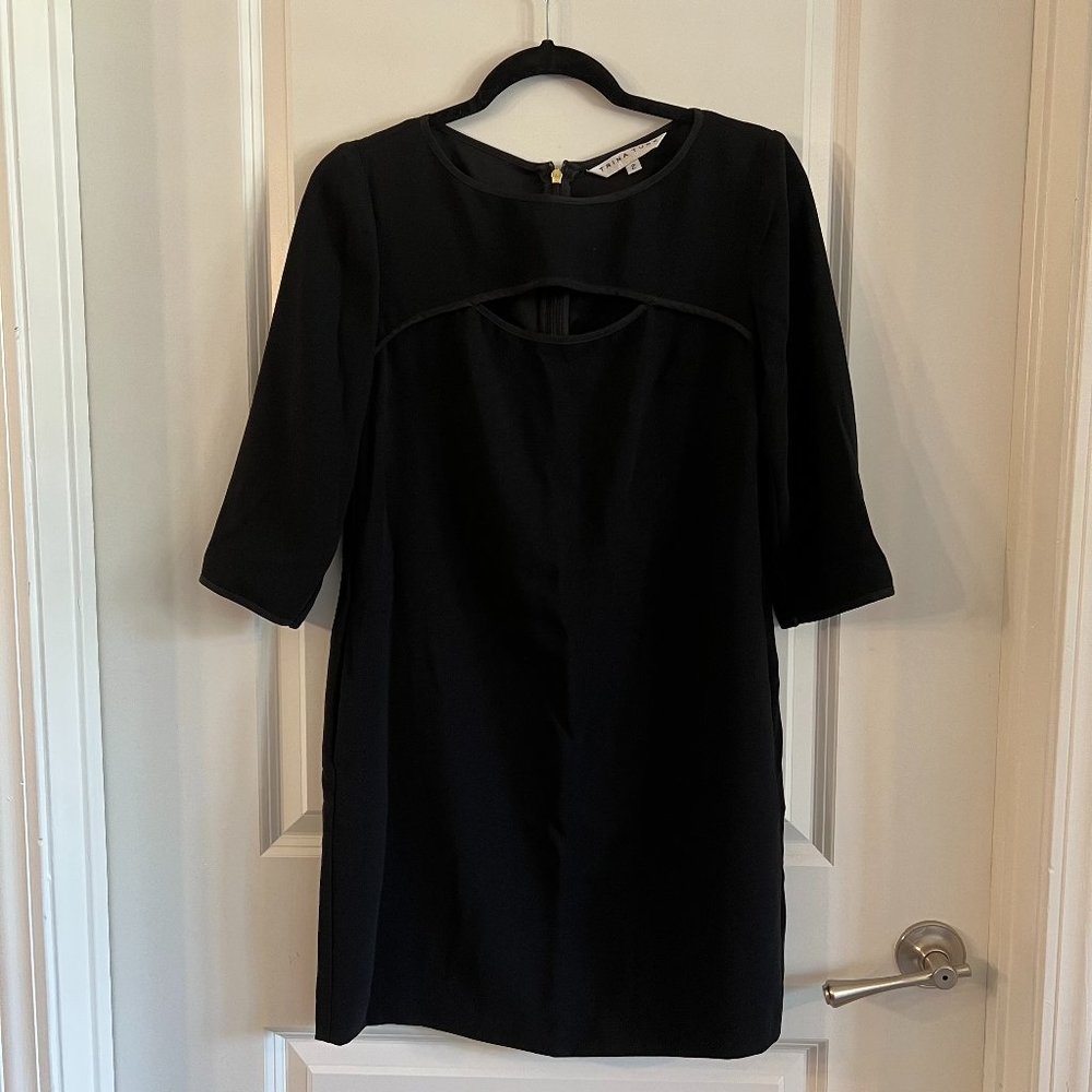 Trina Turk Black Long Sleeve Dress Size 2